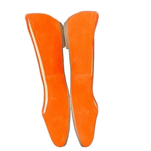 Violet and Red Orange Slip on Flat Shoe(Size 8.5M) - Picture 3 of 7